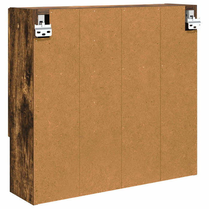 Dulap cu oglindă Stejar fumuriu 59 x 17 x 55 cm Lemn prelucrat - WALTI WALTI
