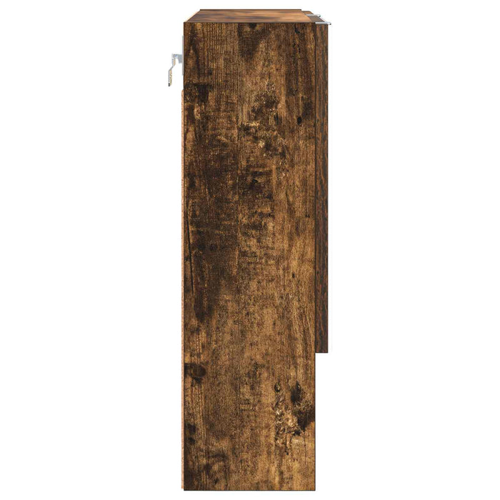 Dulap cu oglindă Stejar fumuriu 59 x 17 x 55 cm Lemn prelucrat - WALTI WALTI