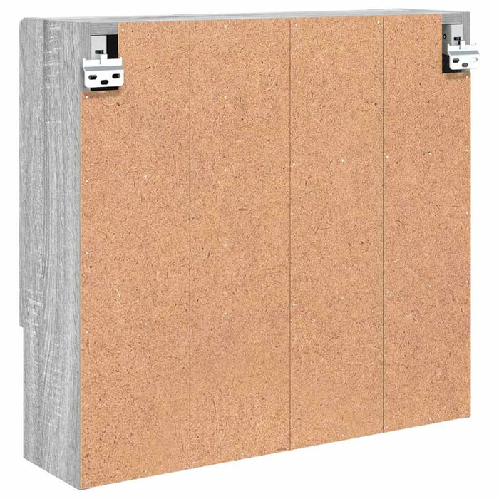 Dulap cu oglindă Gri Sonoma 59 x 17 x 55 cm Lemn prelucrat WALTI