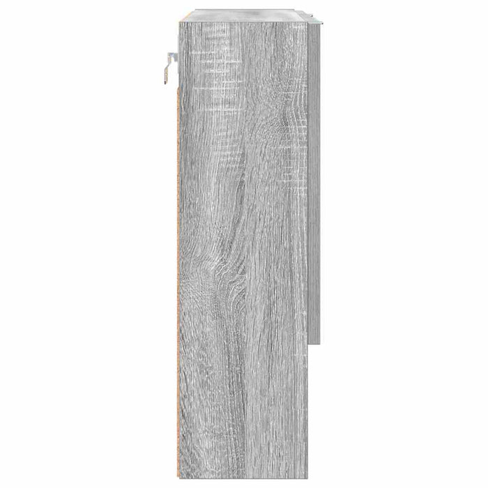 Dulap cu oglindă Gri Sonoma 59 x 17 x 55 cm Lemn prelucrat WALTI