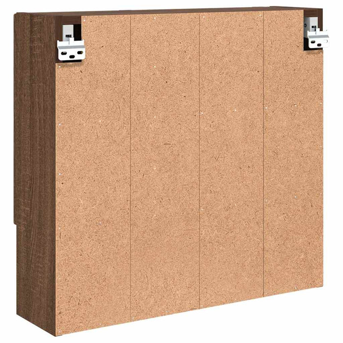 Dulap cu oglindă Stejar brun 59 x 17 x 55 cm Lemn compozit - WALTI WALTI