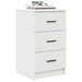 Dulap de noapte cu sertar Alb 38 x 38 x 66 cm Lemn compozit - WALTI WALTI