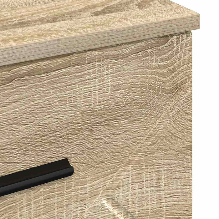 Dulap de noapte Stejar sonoma 38 x 38 x 66 cm Lemn compozit - WALTI WALTI