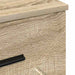 Dulap de noapte Stejar sonoma 38 x 38 x 66 cm Lemn compozit - WALTI WALTI