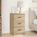 Dulap de noapte Stejar sonoma 38 x 38 x 66 cm Lemn compozit - WALTI WALTI