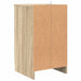 Dulap de noapte Stejar sonoma 38 x 38 x 66 cm Lemn compozit - WALTI WALTI