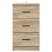 Dulap de noapte Stejar sonoma 38 x 38 x 66 cm Lemn compozit - WALTI WALTI