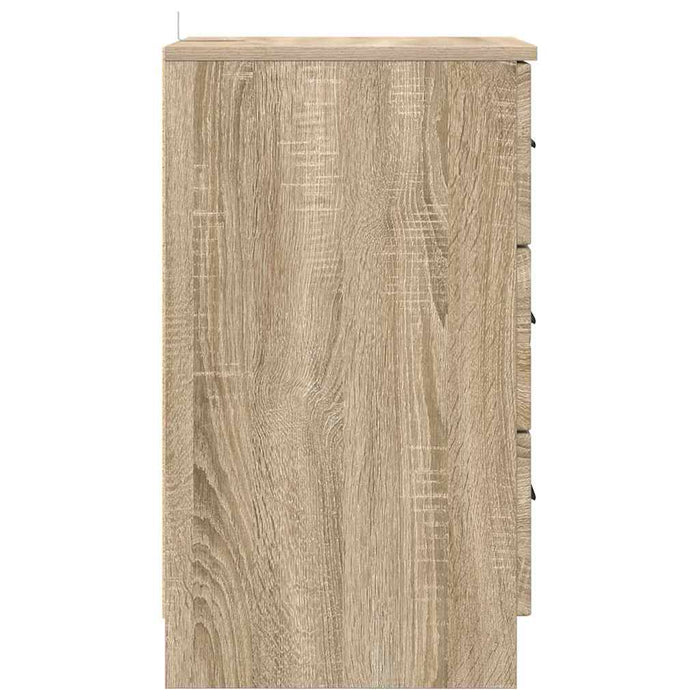 Dulap de noapte Stejar sonoma 38 x 38 x 66 cm Lemn compozit - WALTI WALTI