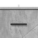 Dulap de noapte Gri beton 38 x 38 x 66 cm Lemn compozit - WALTI WALTI