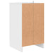 Dulap de noapte Alb foarte lucios 38 x 38 x 66 cm Lemn compozit - WALTI WALTI