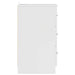 Dulap de noapte Alb foarte lucios 38 x 38 x 66 cm Lemn compozit - WALTI WALTI