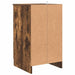 Dulap de noapte Stejar afumat 38 x 38 x 66 cm Lemn compozit - WALTI WALTI