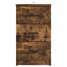 Dulap de noapte Stejar afumat 38 x 38 x 66 cm Lemn compozit - WALTI WALTI