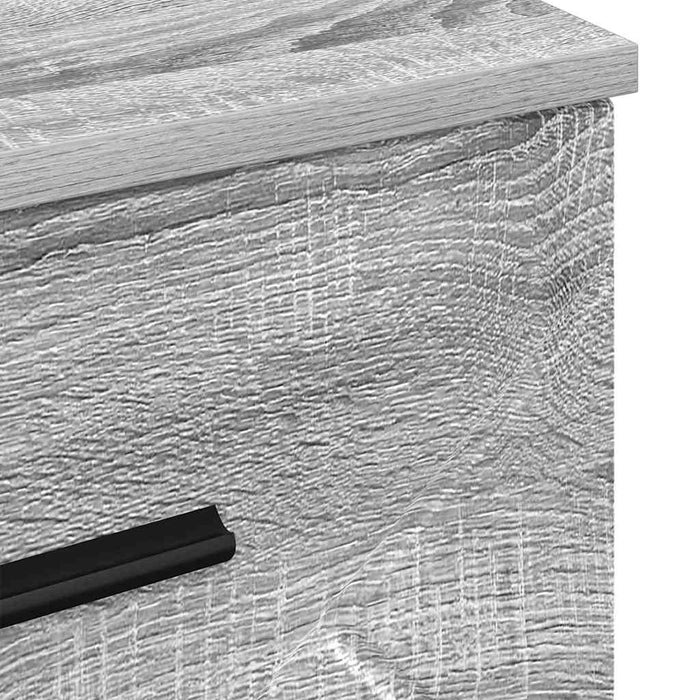 Dulap de noapte sonoma gri 38 x 38 x 66 cm Lemn compozit - WALTI WALTI