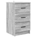 Dulap de noapte sonoma gri 38 x 38 x 66 cm Lemn compozit - WALTI WALTI
