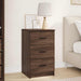 Dulap de noapte Stejar brun 38 x 38 x 66 cm Lemn compozit - WALTI WALTI