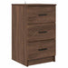 Dulap de noapte Stejar brun 38 x 38 x 66 cm Lemn compozit - WALTI WALTI