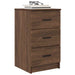 Dulap de noapte Stejar brun 38 x 38 x 66 cm Lemn compozit - WALTI WALTI