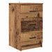 Dulap de noapte Lemn vechi 38 x 38 x 66 cm Lemn compozit - WALTI WALTI