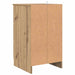 Dulap de noapte stejar artizanal 38 x 38 x 66 cm Lemn compozit - WALTI WALTI