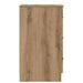 Dulap de noapte stejar artizanal 38 x 38 x 66 cm Lemn compozit - WALTI WALTI