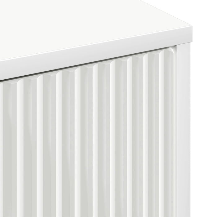 Dulap de Baie Alb 39 x 23,5 x 65 cm Lemn prelucrat, Metal - WALTI WALTI