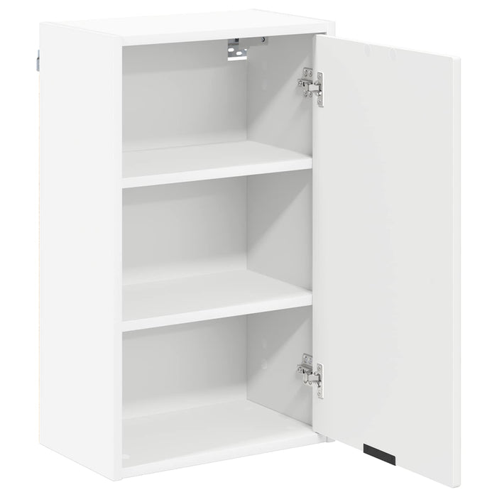 Dulap de Baie Alb 39 x 23,5 x 65 cm Lemn prelucrat, Metal - WALTI WALTI