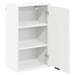 Dulap de Baie Alb 39 x 23,5 x 65 cm Lemn prelucrat, Metal - WALTI WALTI