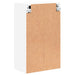 Dulap de Baie Alb 39 x 23,5 x 65 cm Lemn prelucrat, Metal - WALTI WALTI