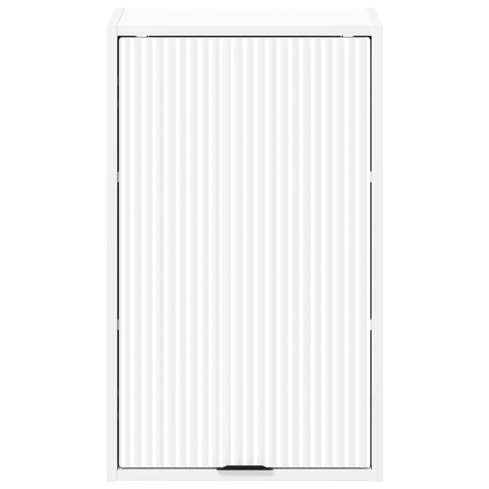 Dulap de Baie Alb 39 x 23,5 x 65 cm Lemn prelucrat, Metal - WALTI WALTI