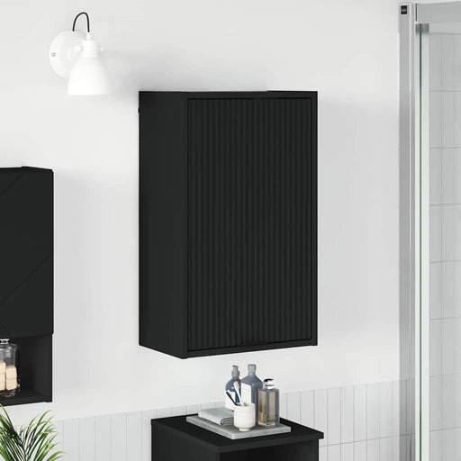 Dulap de Baie Negru 39 x 23,5 x 65 cm Lemn compozit & Metal - WALTI WALTI