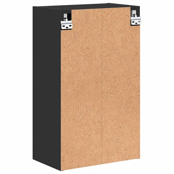 Dulap de Baie Negru 39 x 23,5 x 65 cm Lemn compozit & Metal WALTI
