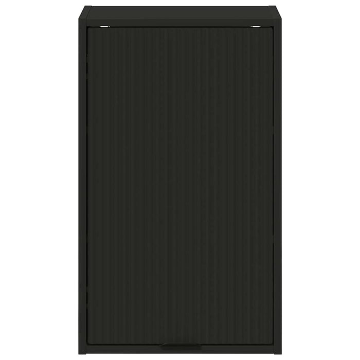 Dulap de Baie Negru 39 x 23,5 x 65 cm Lemn compozit & Metal WALTI