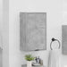 Dulap de Baie cu ușă Gri beton 39 x 23.5 x 65 cm Lemn compozit - WALTI WALTI
