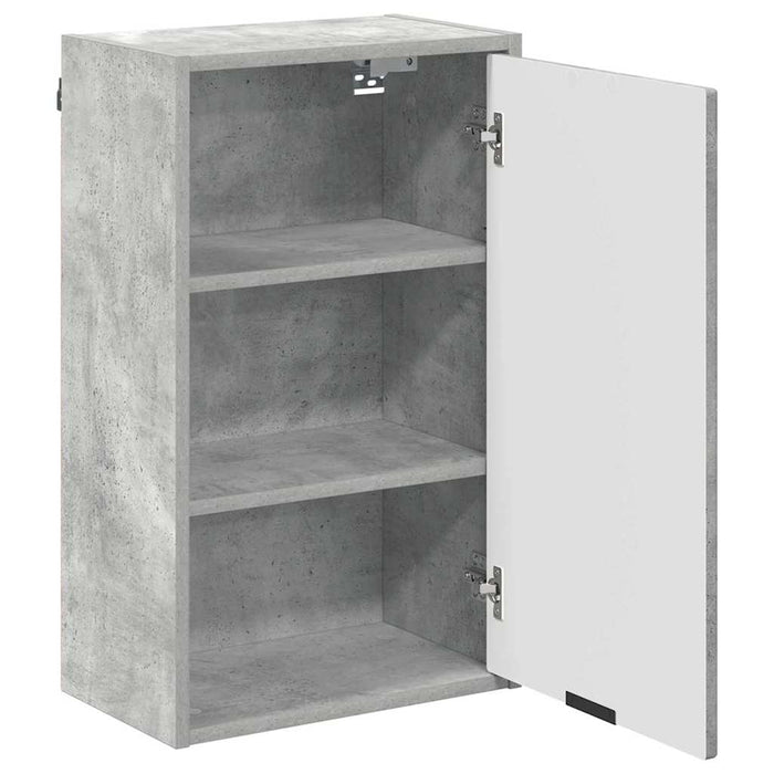 Dulap de Baie cu ușă Gri beton 39 x 23.5 x 65 cm Lemn compozit - WALTI WALTI