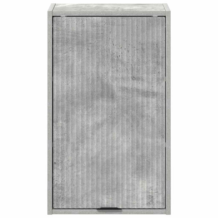 Dulap de Baie cu ușă Gri beton 39 x 23.5 x 65 cm Lemn compozit - WALTI WALTI