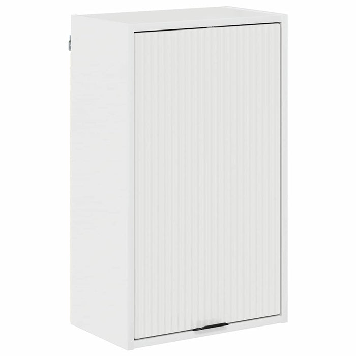Dulap de Baie Alb foarte lucios 39 x 23.5 x 65 cm Lemn compozit - WALTI WALTI