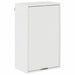 Dulap de Baie Alb foarte lucios 39 x 23.5 x 65 cm Lemn compozit - WALTI WALTI