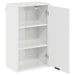 Dulap de Baie Alb foarte lucios 39 x 23.5 x 65 cm Lemn compozit - WALTI WALTI