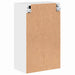 Dulap de Baie Alb foarte lucios 39 x 23.5 x 65 cm Lemn compozit - WALTI WALTI