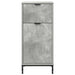 Dulap de Baie cu sertar cu ușă Gri din beton 39,5 x 36 x 88 cm - WALTI WALTI