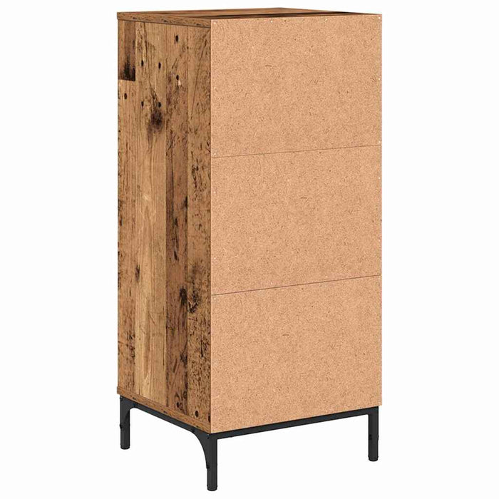 Dulap de Baie cu sertar cu ușă Lemn Vechi 39,5 x 36 x 88 cm - WALTI WALTI