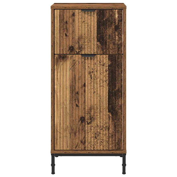 Dulap de Baie cu sertar cu ușă Lemn Vechi 39,5 x 36 x 88 cm - WALTI WALTI
