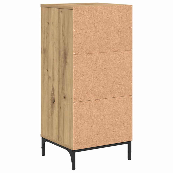 Dulap de Baie cu sertar Stejar Artizanal 39,5 x 36 x 88 cm WALTI