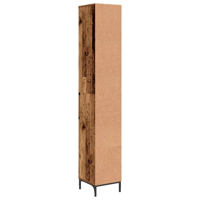 Dulap de Baie Lemn Vechi 31,5 x 33 x 190 cm WALTI