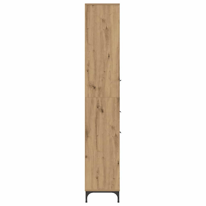Dulap de Baie cu sertar Stejar Artizanal 31,5 x 33 x 190 cm WALTI