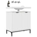 Dulap pentru Chiuveta de Baie cu ușă Alb 60.5 x 33.5 x 61 cm - WALTI WALTI