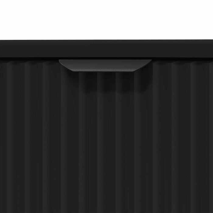 Dulap pentru Chiuveta de Baie cu ușă Negru 60,5 x 33,5 x 61 cm WALTI