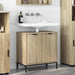 Dulap pentru Chiuveta de Baie Stejar sonoma 60.5 x 33.5 x 61 cm - WALTI WALTI