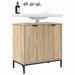 Dulap pentru Chiuveta de Baie Stejar sonoma 60.5 x 33.5 x 61 cm - WALTI WALTI